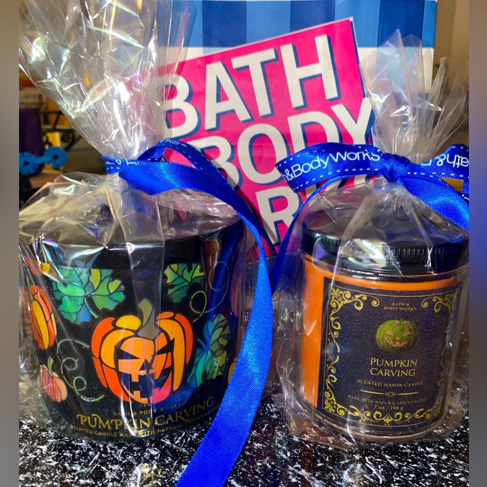 Bath and Body Works Pumpkin Carving Candle